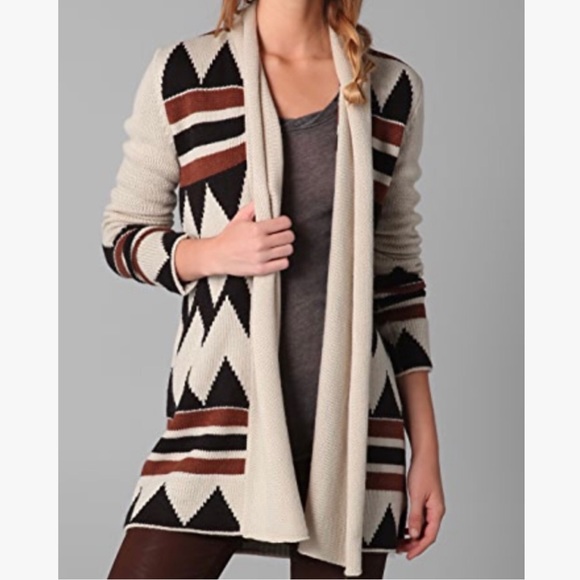 BB Dakota Sweaters - BB Dakota Aztec Sweater Cardigan